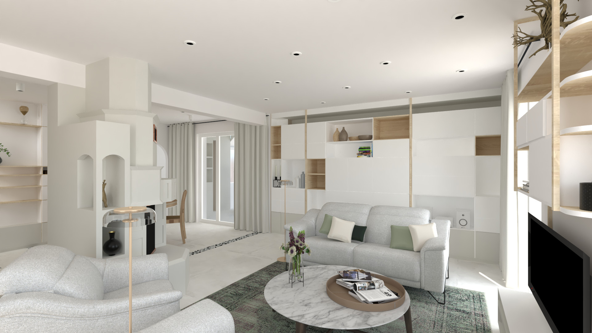 Rénovation du RDC d'une maison . Bouxwiller