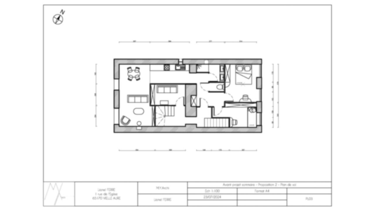 Création d'un appartement . Arreau